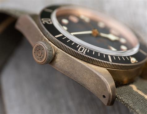 tudor black bay bronze on wrist|tudor bronze patina problems.